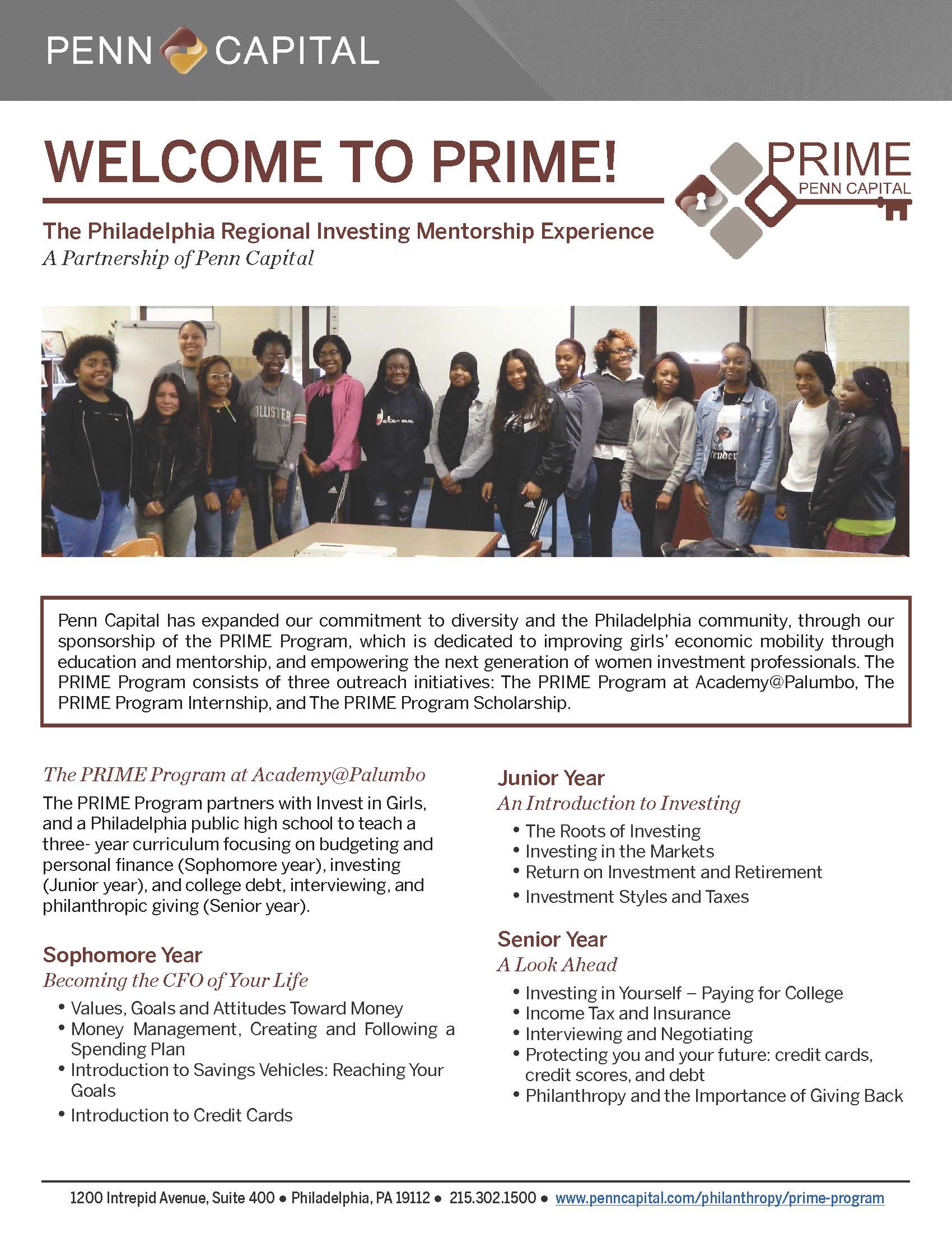 Prime Program Overview